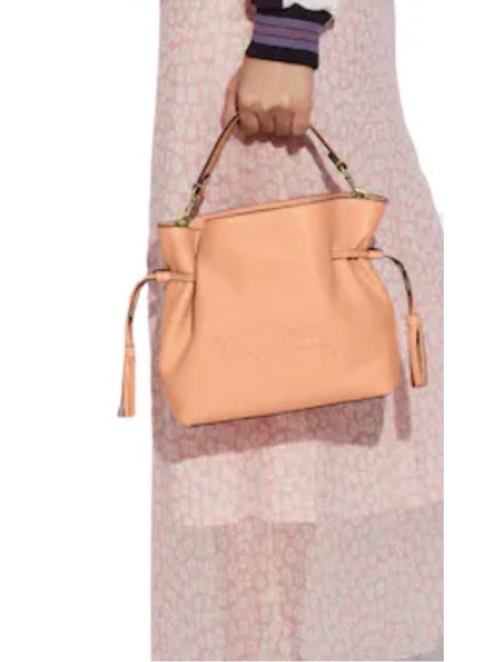 COACH Andy Horse & Carriage Pebble Leather 2Way Crossbody/Satchel - Picture 15 of 16